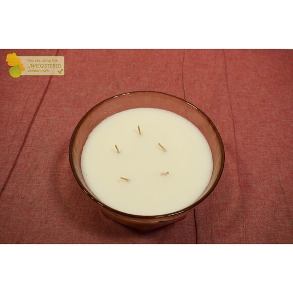 Hearth & Hand Magnolia Berry Leaf and Lemon Jar Candle 32oz Coral Glass - Picture 3 of 7